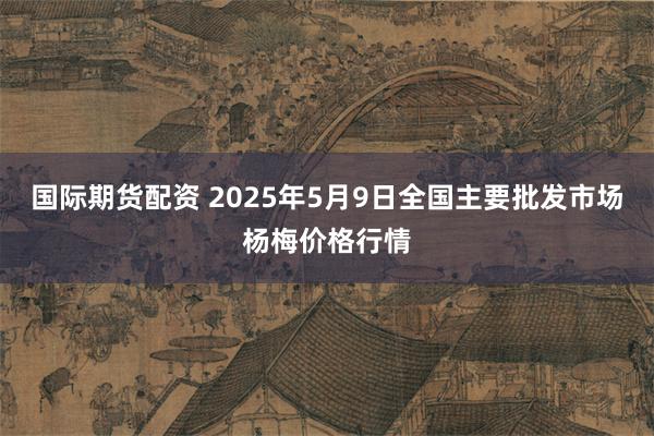 国际期货配资 2025年5月9日全国主要批发市场杨梅价格行情
