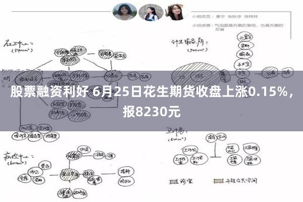 股票融资利好 6月25日花生期货收盘上涨0.15%,报8230元