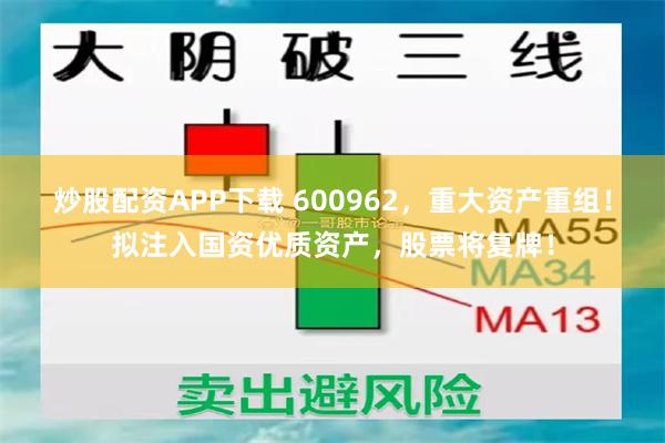 炒股配资APP下载 600962，重大资产重组！拟注入国资优质资产，股票将复牌！
